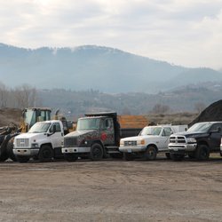 Oregon Garden Warehouse - We offer trucking. We have a large fleet of heavy equipment. Water truck, flat beds and truck and transfer.