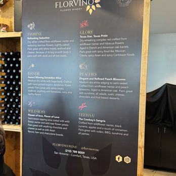 Florvino - Info on the wines they carry - Wine Tasting Room Near Me - San Antonio, Texas Florvino - Info on the wines they carry - Wine Tasting Room Near Me - San Antonio, Texas