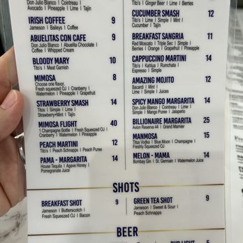 Eggtastic Brunch Cafe - Bar menu - Breakfast & Brunch Near Me - Fort Worth, Texas