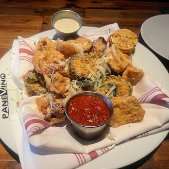 Pane Vino Osteria - Calamari Shrimp Fritto Misto - Italian Near Me - Dallas, Texas