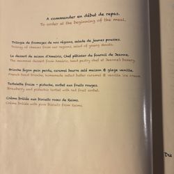 Even mo' menu
