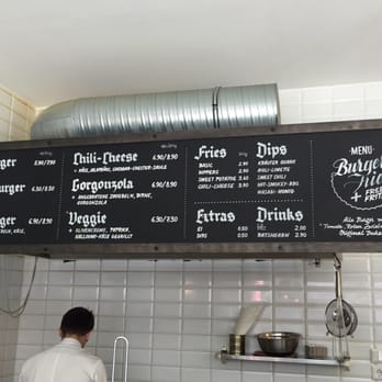 Duke Burger - Die "Karte" - Burgers Near Me - Hanover, NI