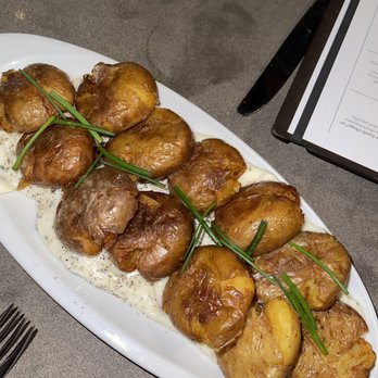 Watertable - Creamer Potato Cakes - New American Near Me - Huntington Beach, California Watertable - Creamer Potato Cakes - New American Near Me - Huntington Beach, California