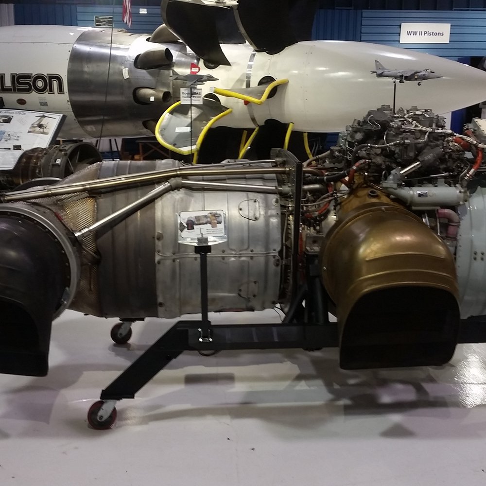 Rolls-Royce Heritage Trust Allison - Harrier engine - Museums Near Me - Indianapolis, Indiana Rolls-Royce Heritage Trust Allison - Harrier engine - Museums Near Me - Indianapolis, Indiana