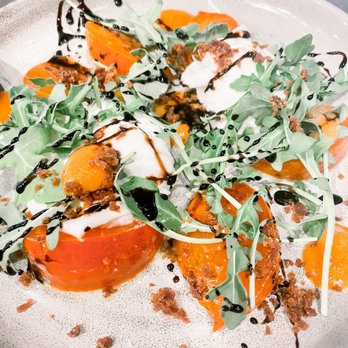 Goen Dining + Bar - Persimmon Burrata Salad - Pan Asian Near Me - Kailua, Hawaii Goen Dining + Bar - Persimmon Burrata Salad - Pan Asian Near Me - Kailua, Hawaii