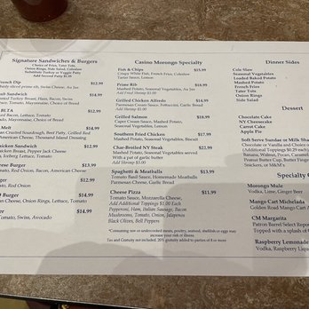Pit Stop Diner - Menu 3-6-2021 - Diners Near Me - Cabazon, California