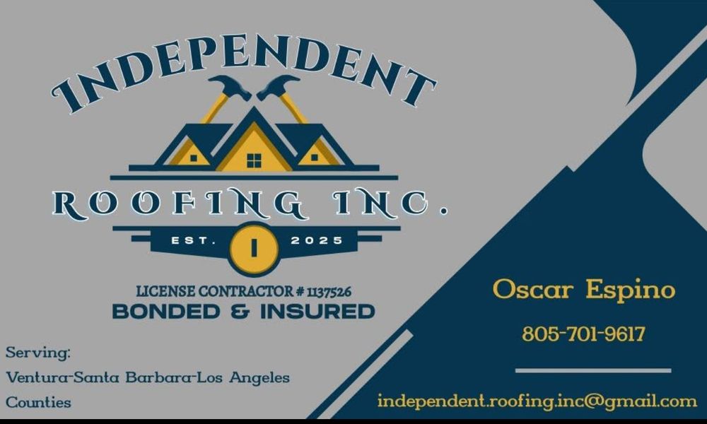 Slide of Independent Roofing