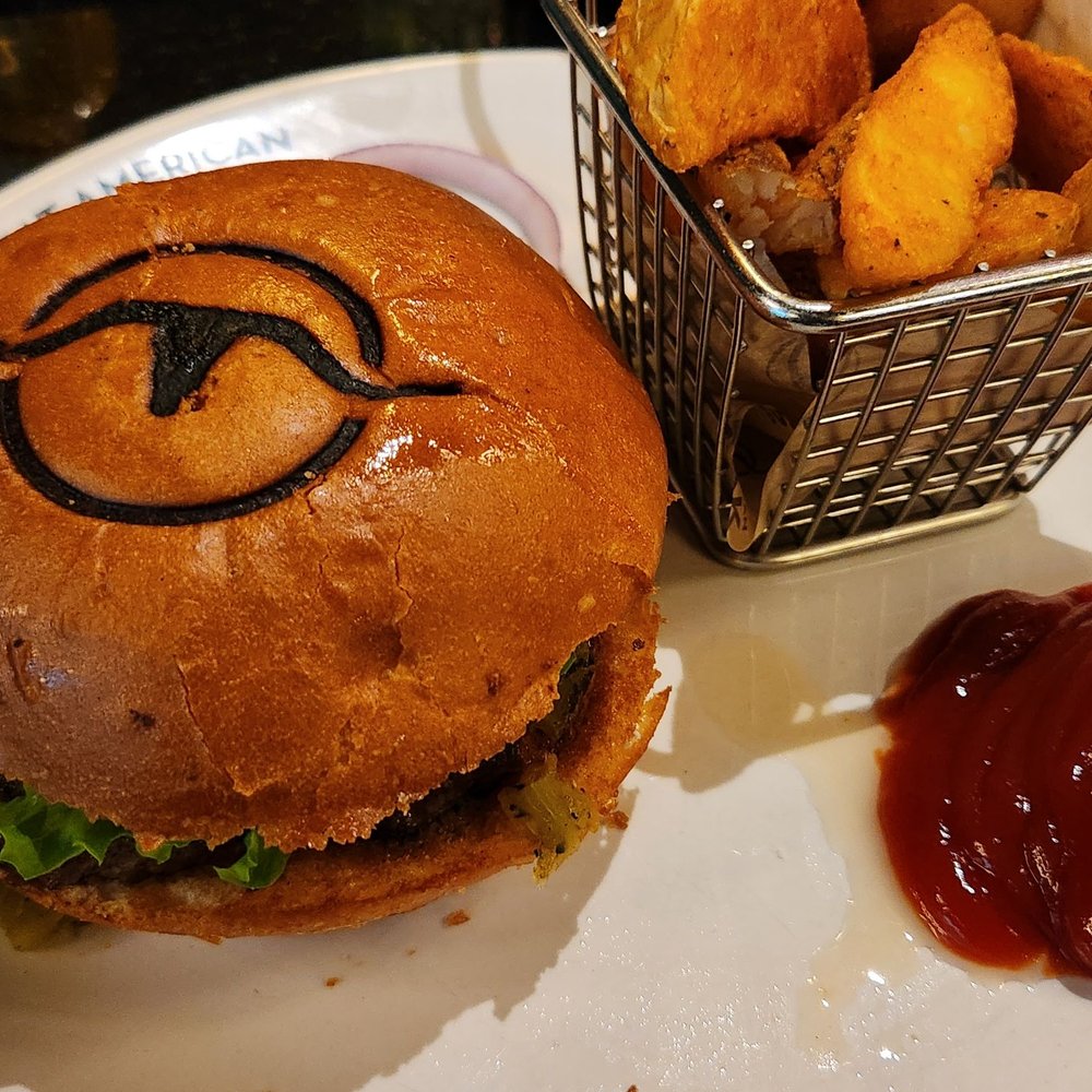 Great American Steakhouse - a burger and fries - Burgers Near Me - El Paso, Texas Great American Steakhouse - a burger and fries - Burgers Near Me - El Paso, Texas