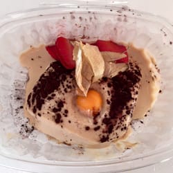 Michel- Inn - The weird melted tiramisu.