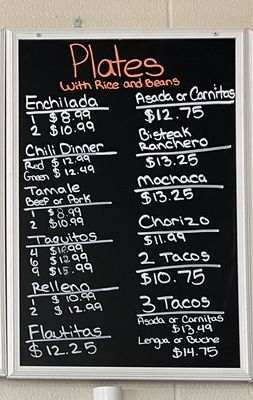 Menu photo 3 Plata's Mexican Food Barstow, CA Menu photo 3 Plata's Mexican Food Barstow, CA