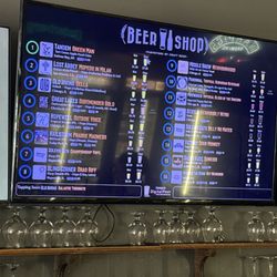 Beer Shop - 5/25/25 beer menu