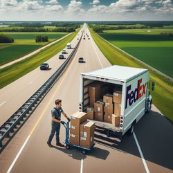 Speedway Shipping - Ready to pick up your shipments.