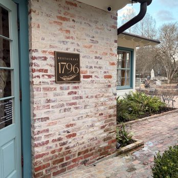 Restaurant 1796 - The front door - New American Near Me - Saint Francisville, Louisiana