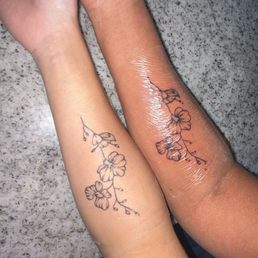 Matching tattoo with my mom