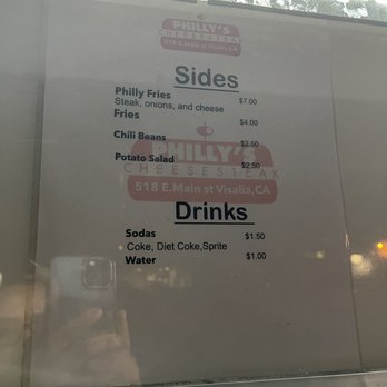 Phillys - menu - Cheesesteaks Near Me - Visalia, California Phillys - menu - Cheesesteaks Near Me - Visalia, California