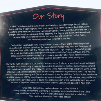 Catfish Cabin - Catfish Cabin History - Seafood Near Me - Boyle, Mississippi