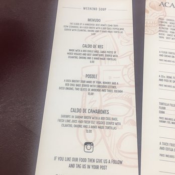 Acapulco Taqueria - Menu - Mexican Near Me - Tampa, Florida Acapulco Taqueria - Menu - Mexican Near Me - Tampa, Florida