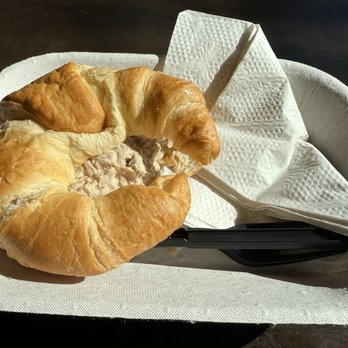 Copperline Coffee and Cafe - Tuna salad croissant - Coffee & Tea Near Me - Port Orange, Florida