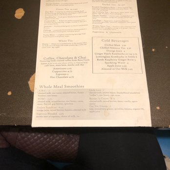 Tasty Harmony - Menu - Vegan Near Me - Fort Collins, Colorado