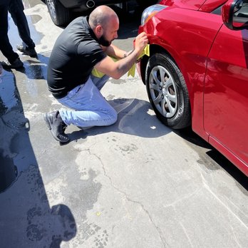 On Point Collision and Custom - Owner of On Point Collision Johnny, touching up my car before I take it home. - Body Shops Near Me - Bell Gardens, California On Point Collision and Custom - Owner of On Point Collision Johnny, touching up my car before I take it home. - Body Shops Near Me - Bell Gardens, California