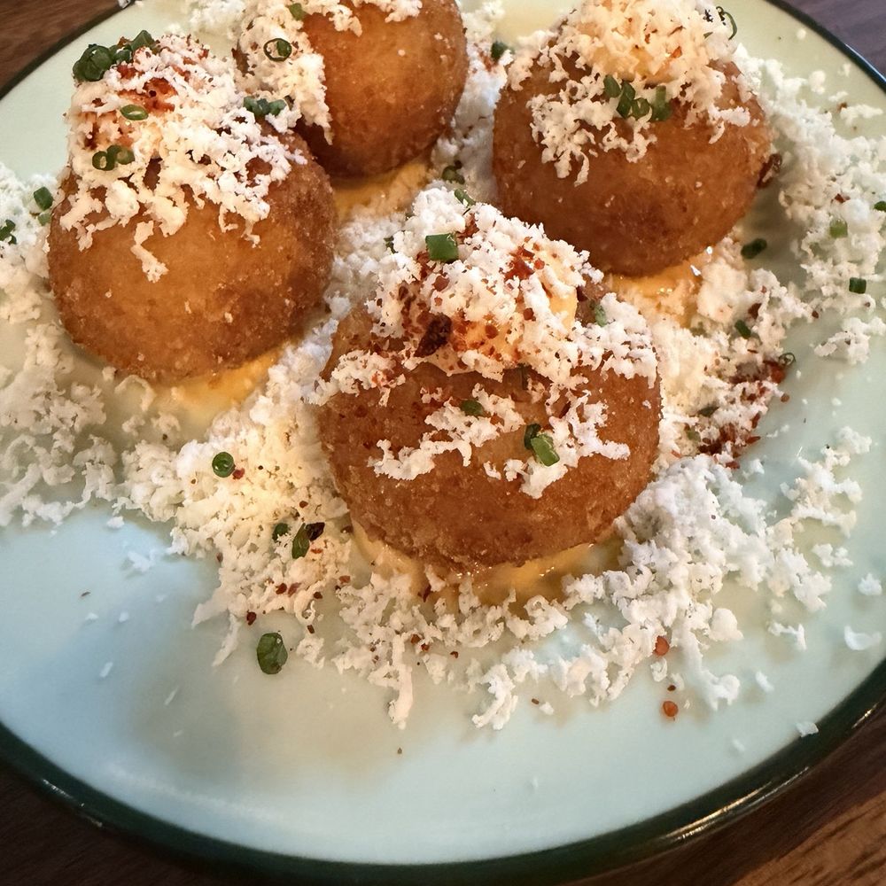 Flour + Water - Corn arancini - Italian Near Me - San Francisco, California Flour + Water - Corn arancini - Italian Near Me - San Francisco, California