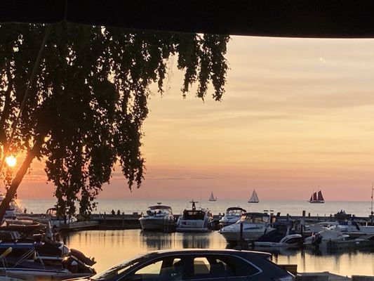 Boathouse On The Bay by null