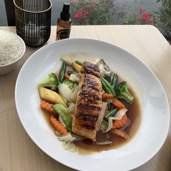 La Miette La Mai - Teriyaki Salmon - Thai Near Me - Northborough, Massachusetts La Miette La Mai - Teriyaki Salmon - Thai Near Me - Northborough, Massachusetts