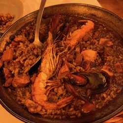 El Celler del Vi - Seafood paella