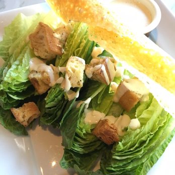 Monello - Caesar Monello: Took a while for me to eat it with the way the romaine was cut and presented but visually, it looked pretty. Did not finish. - Italian Near Me - San Diego, California Monello - Caesar Monello: Took a while for me to eat it with the way the romaine was cut and presented but visually, it looked pretty. Did not finish. - Italian Near Me - San Diego, California