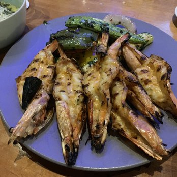 Agatha Kitchen Bar - Camarones with grilled vegetables! Yum! The best!! - International Near Me - Mazatlán, SIN