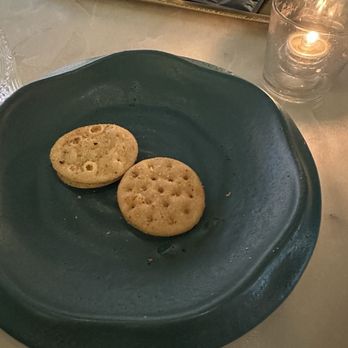 Bungalow - Complimentary bites - taste like home made ritz crackers with guacamole - Indian Near Me - New York, New York Bungalow - Complimentary bites - taste like home made ritz crackers with guacamole - Indian Near Me - New York, New York