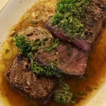 Dalia - Waygu beef with chimichurri. - Tapas/Small Plates Near Me - Boston, Massachusetts Dalia - Waygu beef with chimichurri. - Tapas/Small Plates Near Me - Boston, Massachusetts