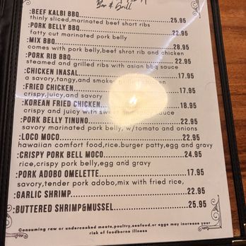 Isla Manila - Menu - Comfort Food Near Me - Lihue, Hawaii