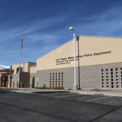 LVMPD Northwest Area Command - The exterior of Las Vegas Metropolitan Police Department Northwest Area Command