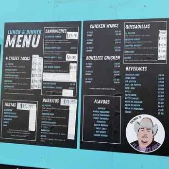 El Gordo's Grill - Updated menu - Food Trucks Near Me - Terlingua, Texas