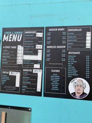 Menu photo 1 El Gordo's Grill Terlingua, TX