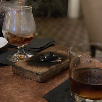 OAK Long Bar + Kitchen - Smoked Chai Manhattan - Bars Near Me - Boston, Massachusetts OAK Long Bar + Kitchen - Smoked Chai Manhattan - Bars Near Me - Boston, Massachusetts