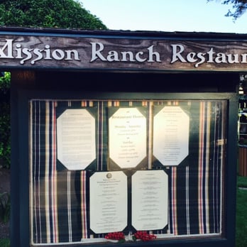 Mission Ranch - Front sign before entering restaurant - Venues & Event Spaces Near Me - Carmel, California