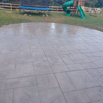 Valentin Concrete - Stamped patio - Masonry/Concrete Near Me