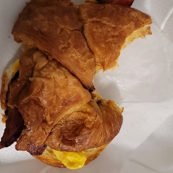 Oasis Cafeteria To Go - Bacon, egg and cheese croissant. - American Near Me - Orlando, Florida