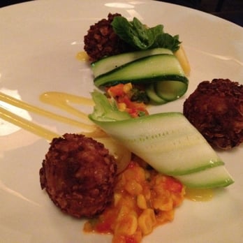 Grove - Potato and venison croquettes - New American Near Me - Grand Rapids, Michigan Grove - Potato and venison croquettes - New American Near Me - Grand Rapids, Michigan