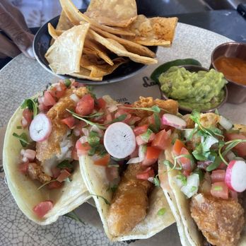 Larsen - Tempura Fish Tacos - Cocktail Bars Near Me - Laguna Beach, California