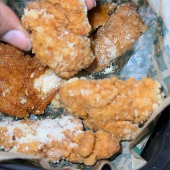 Wingstop - Nugget instead of tenders I ordered - Chicken Wings Near Me - Tulare, California