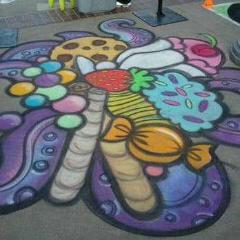 Pasadena Chalk Festival - Happiness all in one drawing! - Festivals Near Me - Pasadena, California
