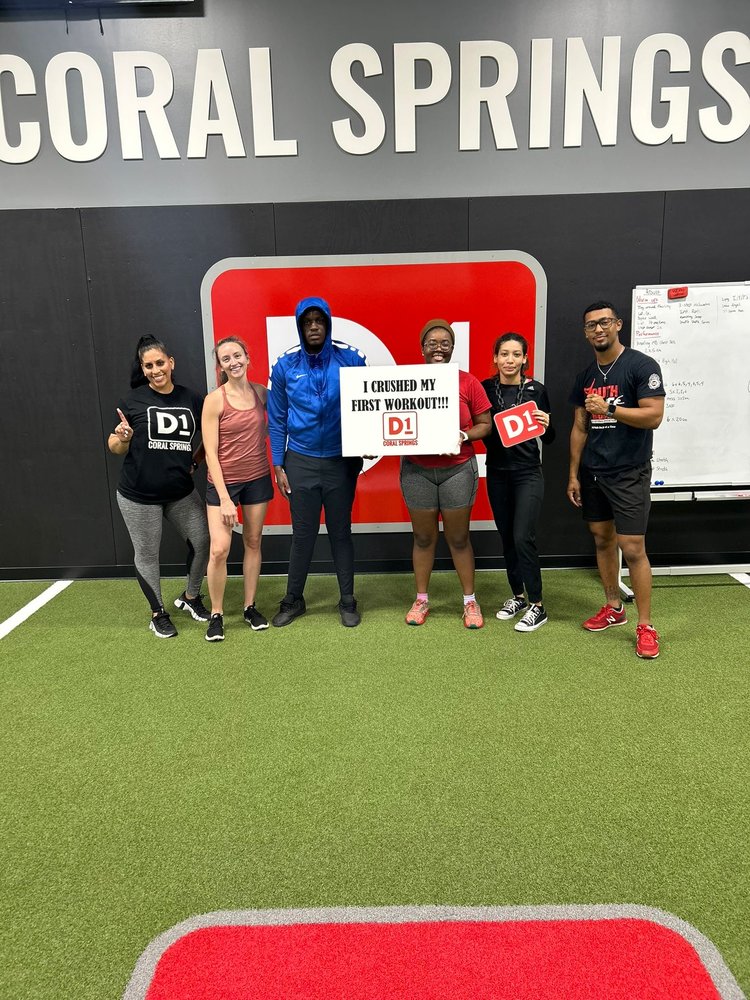 D1 Training - Coral Springs Logo