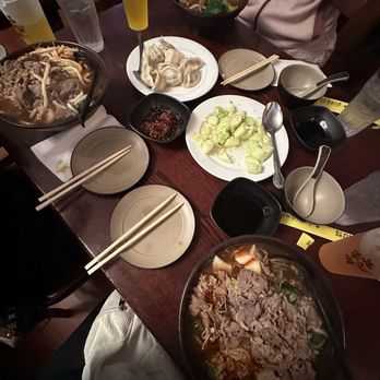 Tasty Palace - Soup, cucumber salad, pot stickers . 1000 percent recommend the cucumber salad it was delicious - Chinese Near Me - Davis, California
