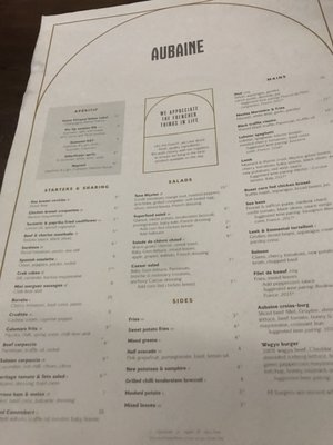 Menu photo 2 Aubaine London, XGL