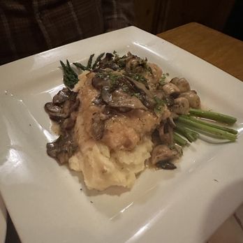 Pine Tavern Restaurant - Chicken Marsala - American Near Me - Bend, Oregon Pine Tavern Restaurant - Chicken Marsala - American Near Me - Bend, Oregon