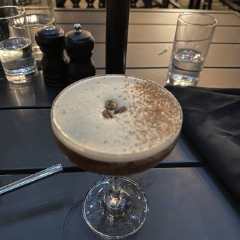 Table Salt - Pumpkin spice espresso martini - Seafood Near Me - Bar Harbor, Maine