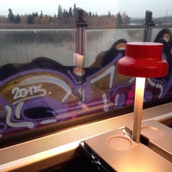 MTR Express - Vacker utsikt! Inte utnyttjat hela canvas, och gjort signaturen lite stor i förhållande till konstverket, men ändå fint.
